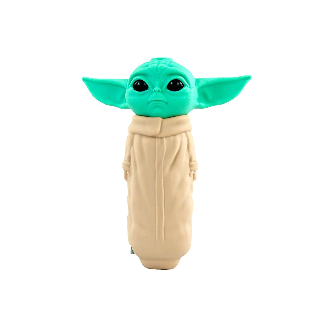 Pipa Silicona Yoda 12Cm