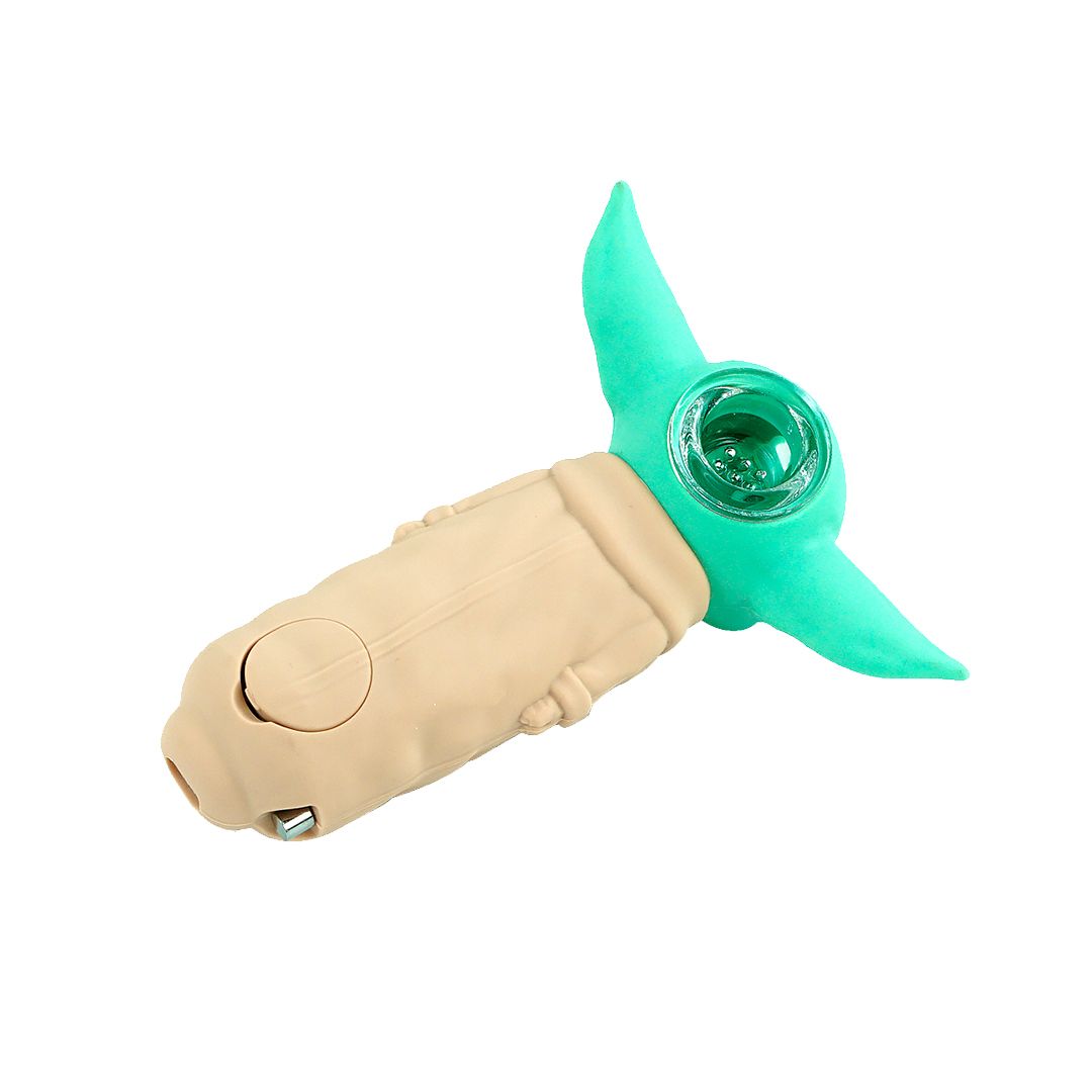 Pipa Silicona Yoda 12Cm